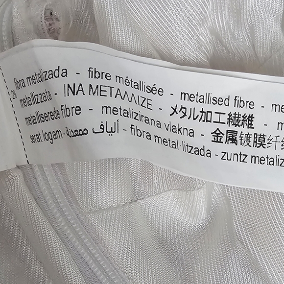 Zara Pink w/ Metallic Threads Tweed  Cropped Tank Top Womens Size Small - Picture 14 of 16